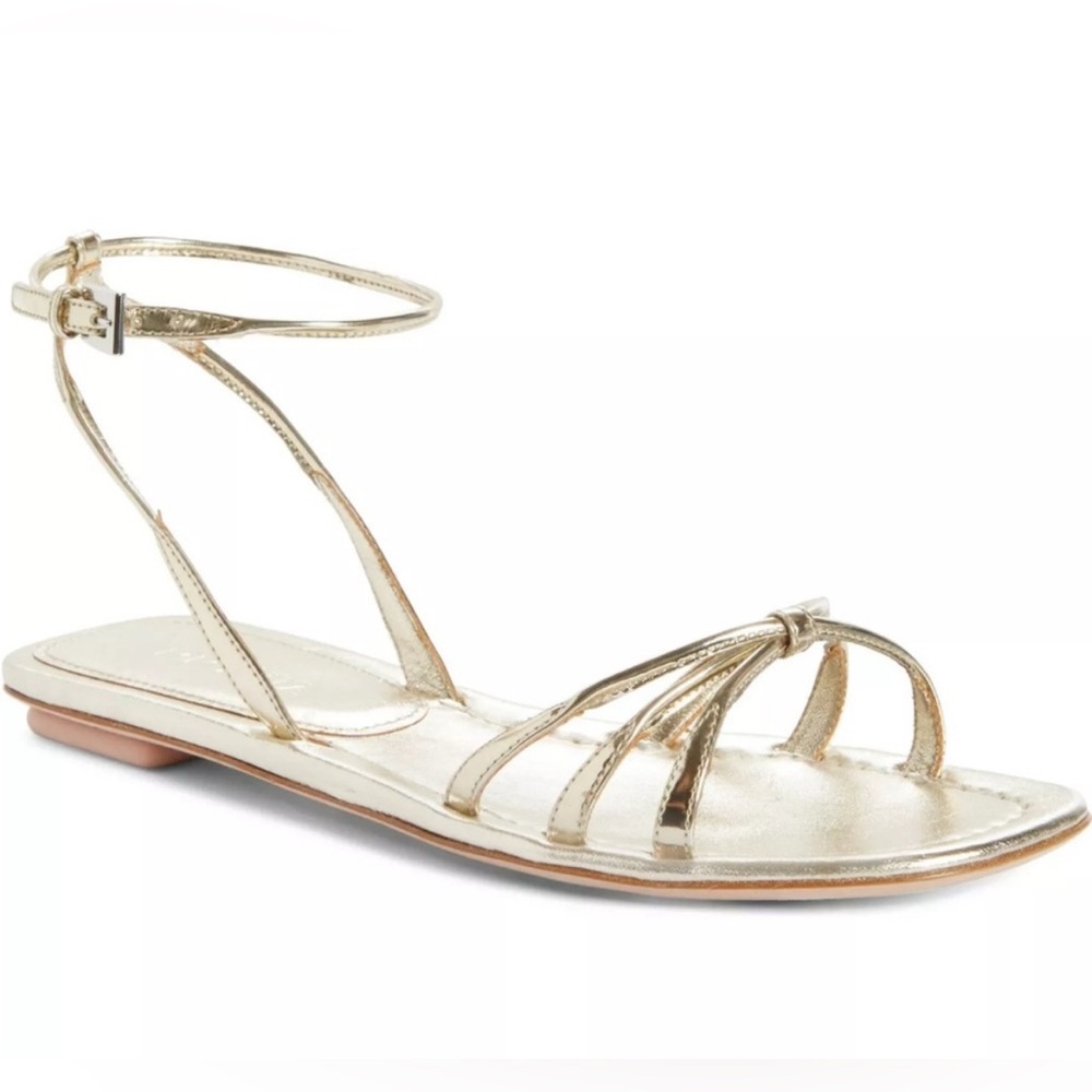 PRADA Flat Halo Strap Sandals Size 39.5